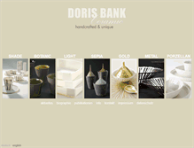 Tablet Screenshot of doris-bank.de